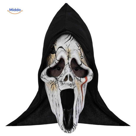 masque halloween crâne scream terrifiant pour soirée horreur