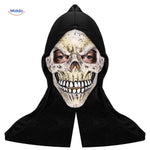 masque crâne sinistre halloween, design horrifique très réaliste