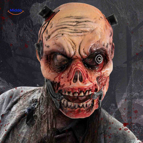 masque latex zombie réaliste pour cosplay et déguisement halloween