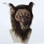 masque loup accessoire costume halloween, idéal pour soirée déguisée