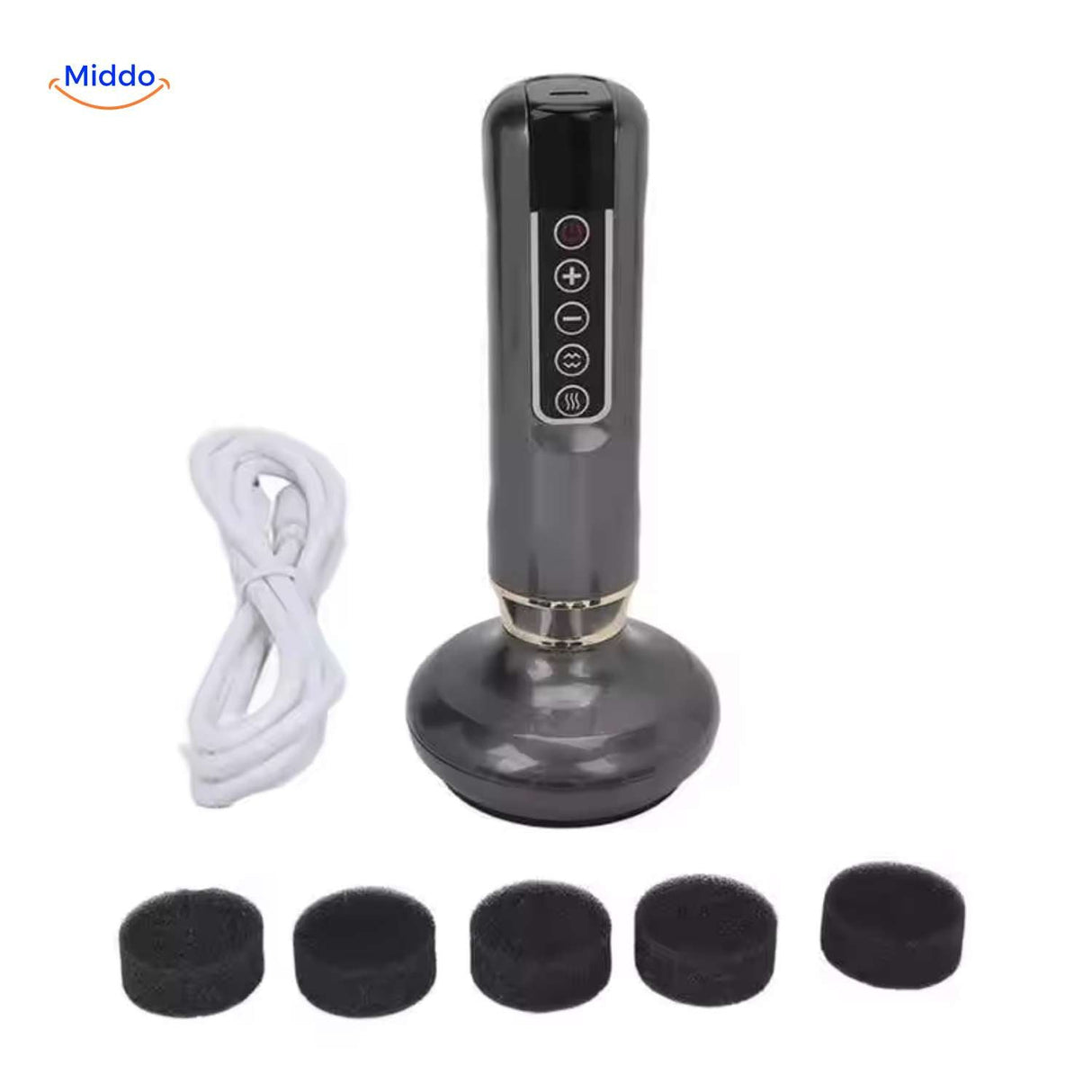 masseur cupping électrique pour massage en profondeur avec fonction chaleur intégrée