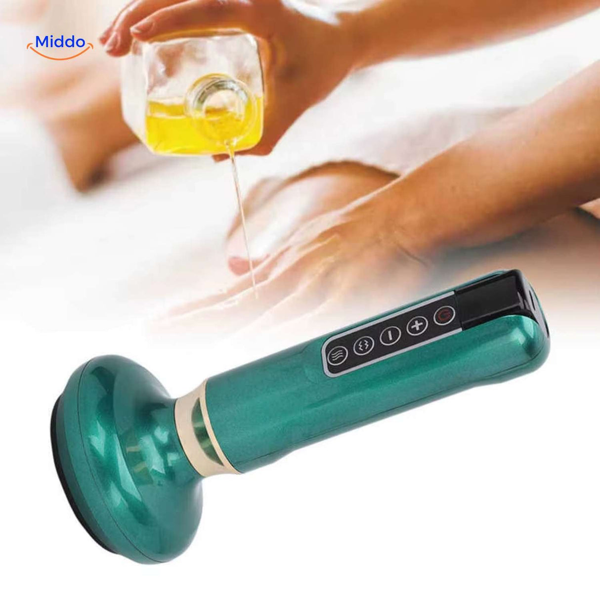 masseur cupping compatible avec les huiles de soin pour une détente profonde du corps