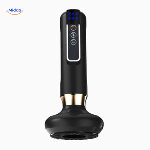 masseur cupping vert avec fonction chaleur et vibration pour une relaxation musculaire optimale