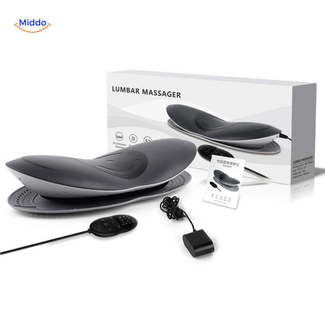 contenu complet du kit masseur dos avec télécommande et emballage inclus