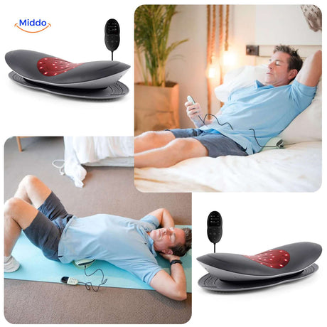 masseur dos utilisé à domicile pour la relaxation et le soulagement des douleurs lombaires