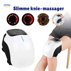 masseur genou infrarouge avec chaleur intelligente et lumiere rouge pour une recuperation optimale