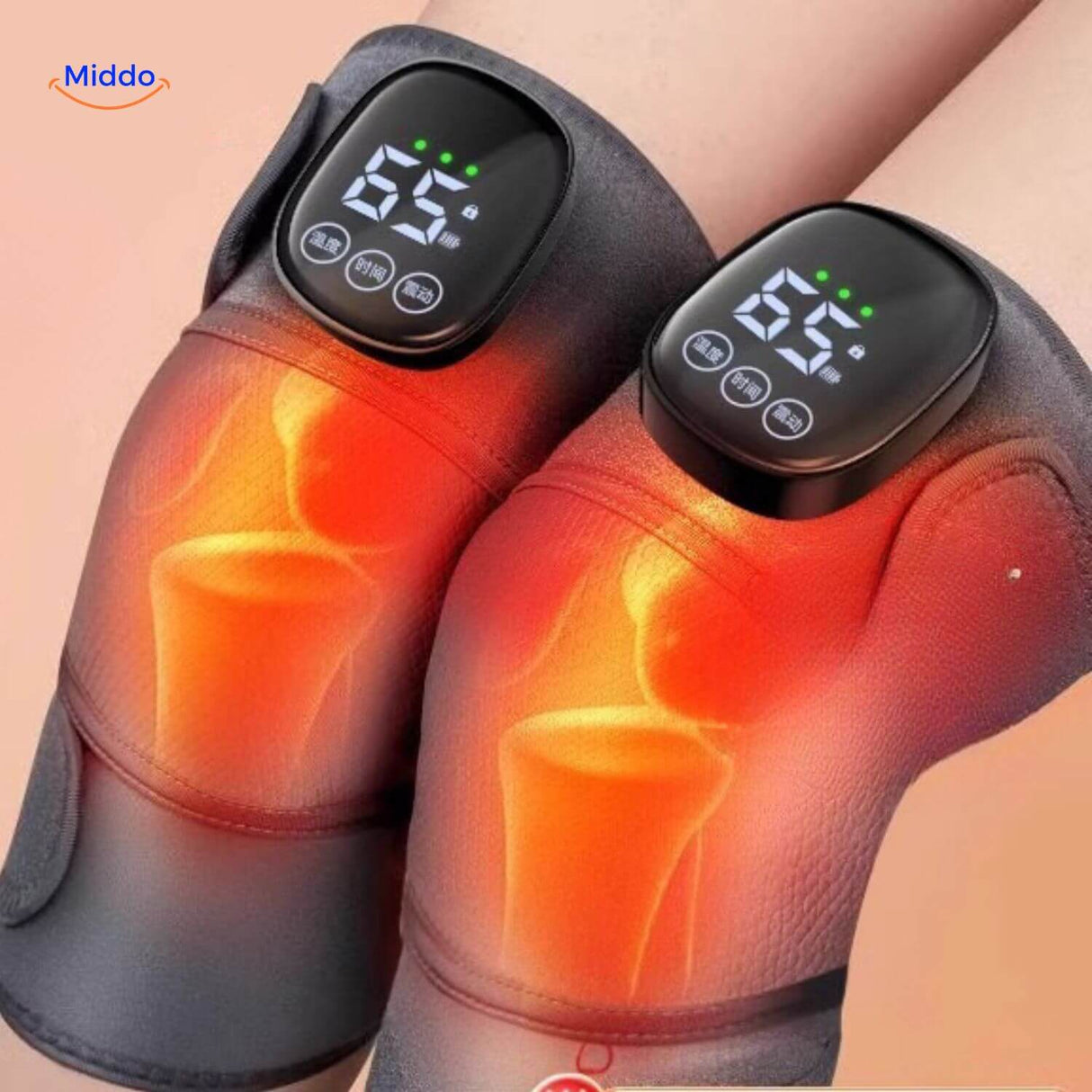masseur genou portable et rechargeable à porter au quotidien pour soulager la douleur