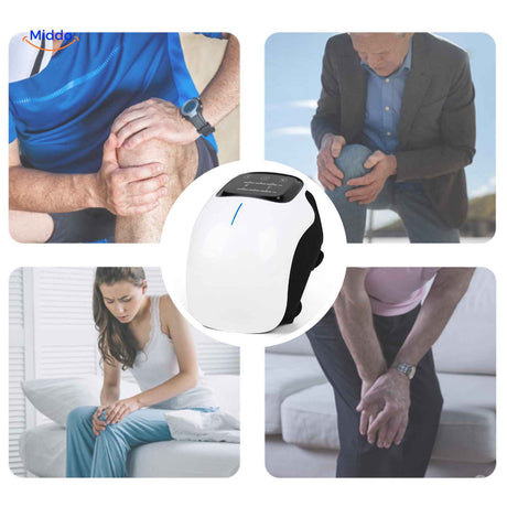 masseur genou pour sportifs et seniors, soulage efficacement les douleurs et favorise la mobilite