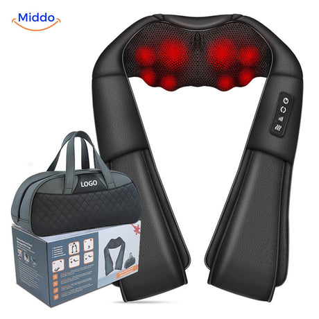 masseur cervical portable pour la nuque et les épaules avec fonction chaleur