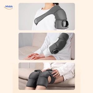 masseur chauffant portable utilisable sur le genou et l'épaule pour polyvalence