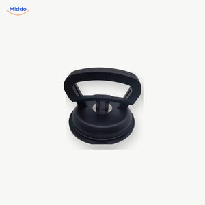 DentGrip ventouse à verrouillage: modèle noir sur fond blanc.
