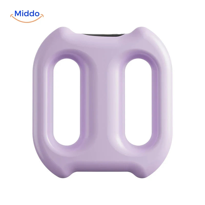 FlexiRing appareil de massage sans fil: modèle violet vu de face sur fond blanc.