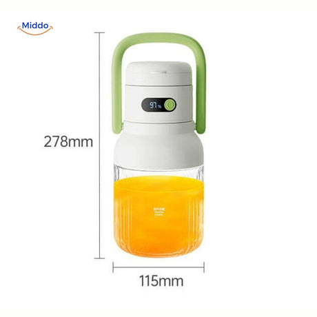 mixeur portable format compact avec recharge facile via USB pour smoothies nomades
