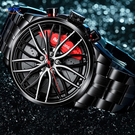 montre automatique étanche 30 mètres, robuste et durable pour un usage intensif