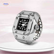 montre-bague argent quartz, modèle unisexe pour femme et homme