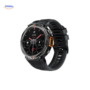montre connectée LED étanche portée au poignet, idéale pour le sport et les activités aquatiques