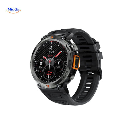 montre connectée LED étanche portée au poignet, idéale pour le sport et les activités aquatiques