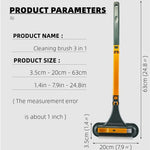 Multibrush productparameters en afmetingen op een overzicht.