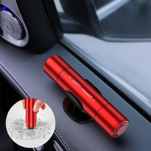 outil de sécurité safekey en coloris rouge, compact et facile à emporter partout