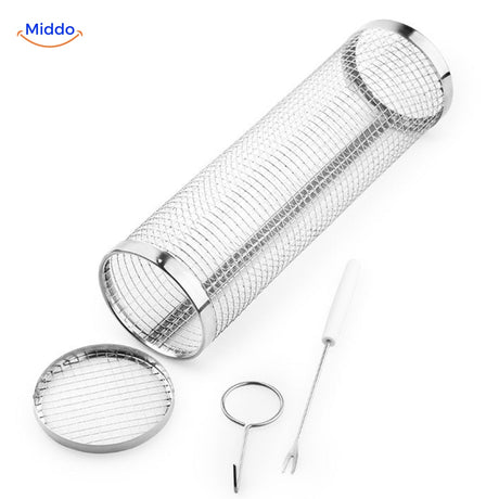 panier grill 2 litres avec crochet d'accrochage intégré pour rangement pratique