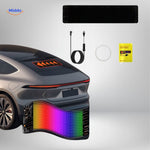 panneau LED flexible pour voiture, design adaptable et compatible avec de nombreux véhicules