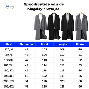 guide des tailles et spécifications du pardessus laine, tableau de correspondance des mensurations