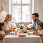 partylux set de vaisselle fête table vaisselle set famille anniversaire www.middo.fr