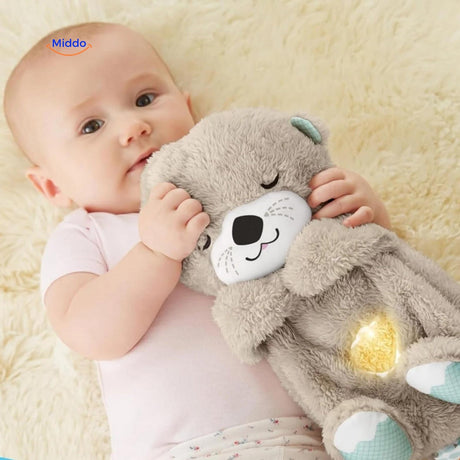 cuddlebuddy peluche apaisante pour bébé qui aide à dire adieu aux nuits sans sommeil