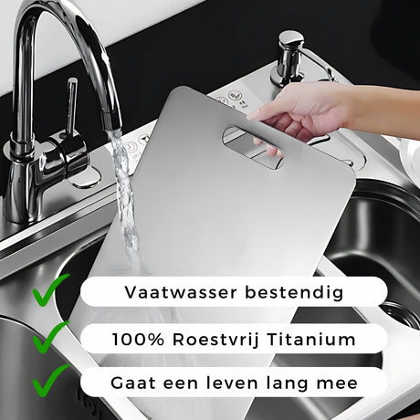 planche à découper safecut compatible lave-vaisselle pour un nettoyage facile et hygiénique