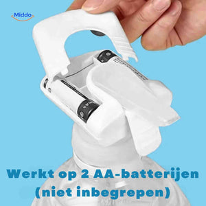 pompe à eau fonctionnant avec 2 piles AA standard, aucun câble ni branchement secteur nécessaire