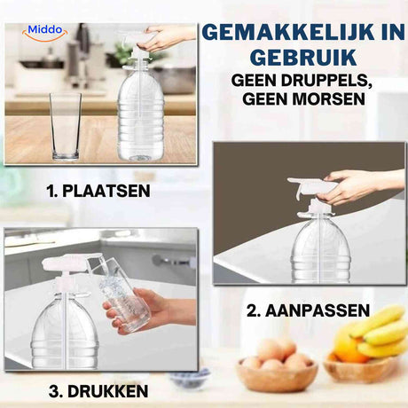 pompe verseur de boissons simple d'utilisation pour servir rapidement sans soulever la bouteille