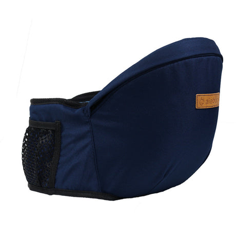 porte-bébé ergonomique coloris bleu sur fond blanc