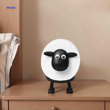 porte-papier toilette compact en forme de mouton, design original et gain de place