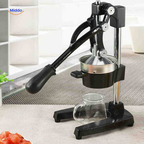 presse-agrumes manuelle professionnelle en fonte pour extraire le jus d'orange facilement