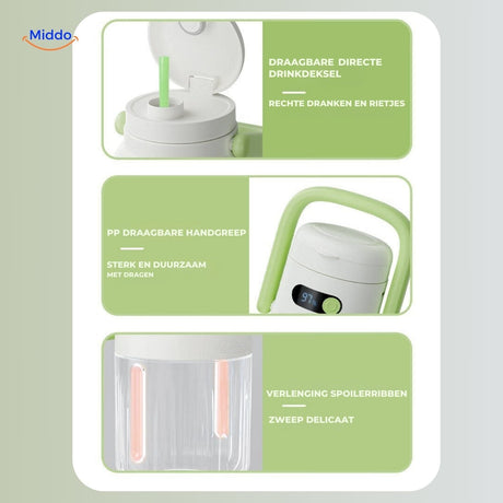 presse-fruits portable avec poignée ergonomique et design robuste pour un usage quotidien