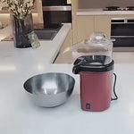 Vidéo du produit: PopPro™ Mini Machine à Popcorn Électrique – Entièrement Automatique pour la Cuisine