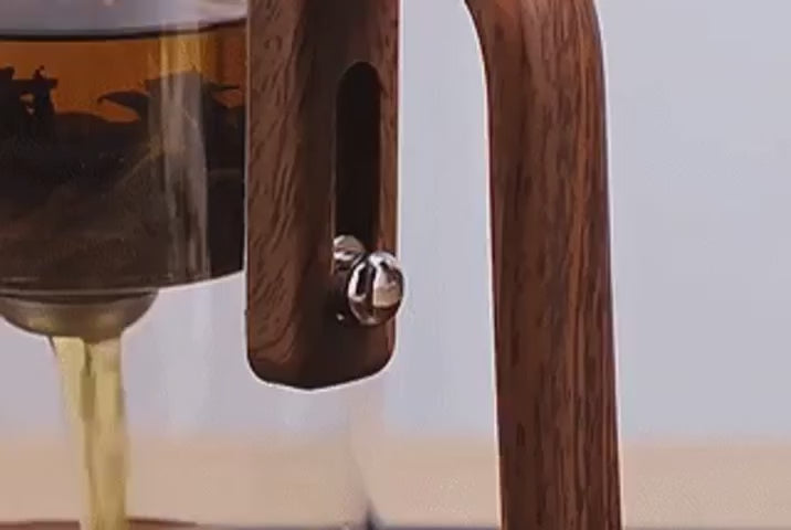 Théière magnétique Magnetea en verre avec filtre, vue produit 16