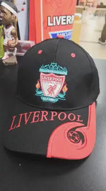 casquette de football Liverpool emblème brodé, légère confortable et ajustable