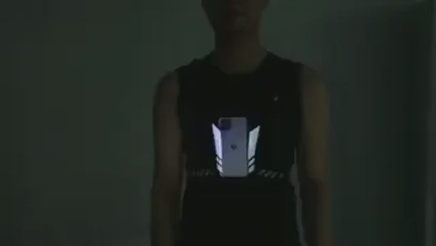 gilet running réfléchissant porté de nuit pour une visibilité et sécurité maximales