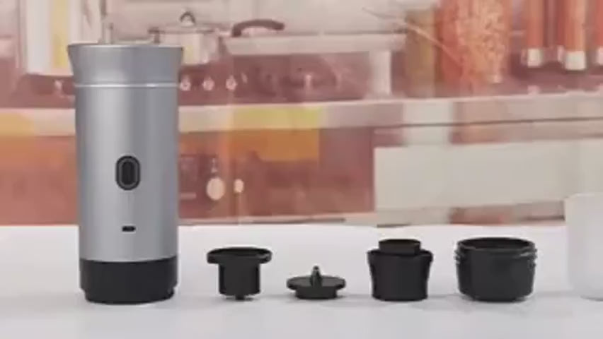 Vidéo du produit: BrewMaster™ Machine à Expresso Portable 3-en-1 | Compatible capsules et café moulu