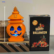 PumpkinGlow™ Château | LED 7 couleurs, lanterne d’Halloween portable