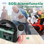 radio d'urgence avec alarme SOS et signal sonore très puissant pour appel aux secours