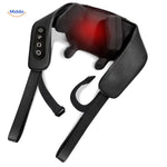 relaxpro massageapparaat zwart met verlichting en brede band