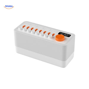 réveil lumineux élégant avec éclairage d'ambiance doux pour un réveil naturel et progressif