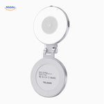 ring led rechargeable avec charnière réglable et batterie intégrée pour une utilisation prolongée