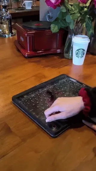 coque iPad étanche et lavable avec couvercle transparent, protection complète de l'écran