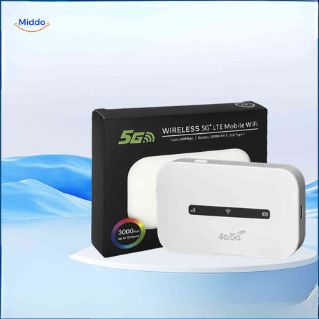 router 4g lte hotspot mobile avec batterie 3000 mah pour un acces internet rapide partout