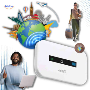 router 4g portable utilisable dans le monde entier pour voyageurs et nomades digitaux
