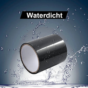 rouleau de ruban étanche noir immergé dans l'eau illustrant ses propriétés imperméables