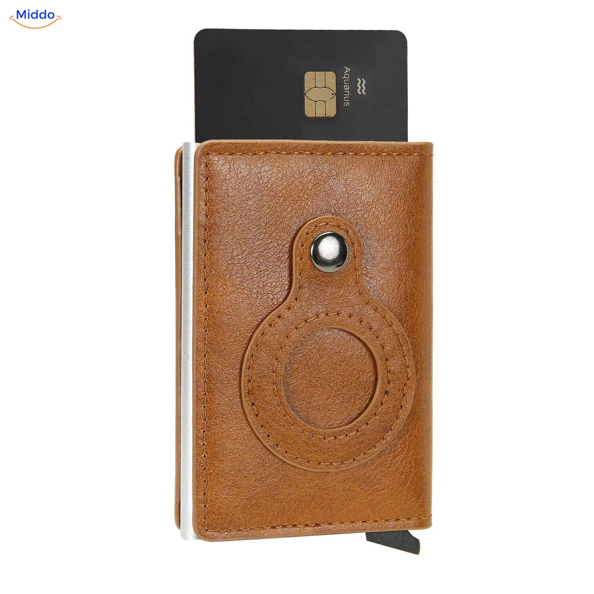 Portefeuille AirTag Ryte – Marron